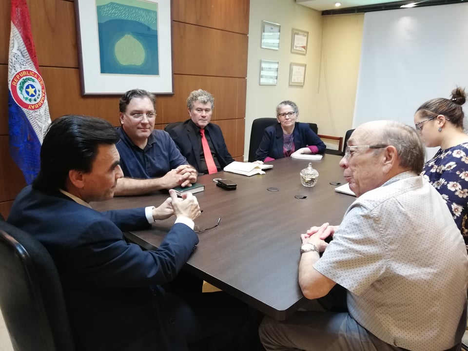 Ministro de la STP, Carlos Pereira, se reunió con miembros del Conacyt