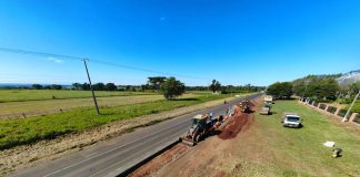 Con planta asfáltica operativa y tareas en pista, agilizan rehabilitación de ruta PY08