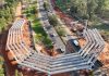 Completaron montaje de vigas principales del futuro viaducto del corredor vial Las Residentas en Luque