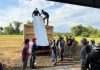 Comunidad de Ayolas se une ante riada