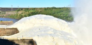 Leve descenso del Paraná, bajó a cota 117,57 metros